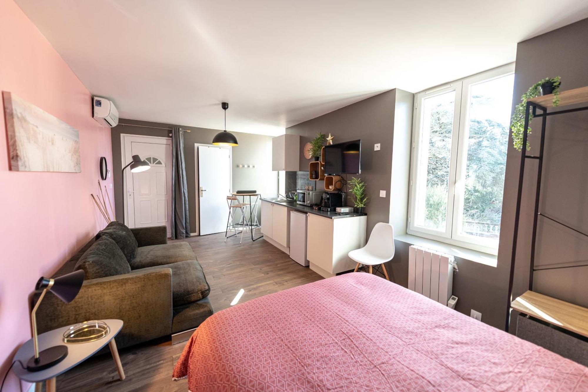 Appartamento Kasa Lounge - Climatisation - Au Calme Rive-de-Gier Esterno foto
